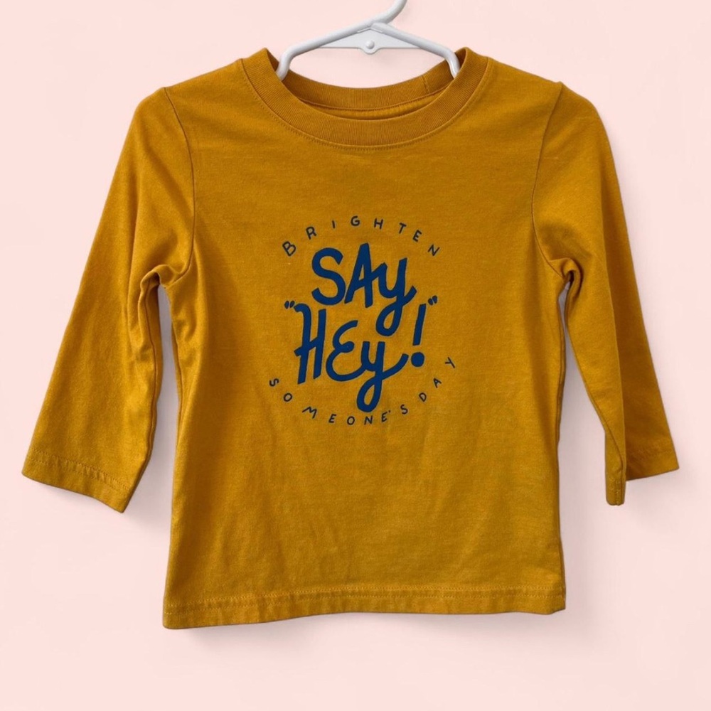 18M Boy Unisex Casual Brighten Someones Day Cat & Jack Long Sleeve
